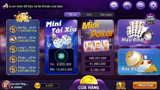 Nhiều hình thức nạp tiền tại baipheclubcom