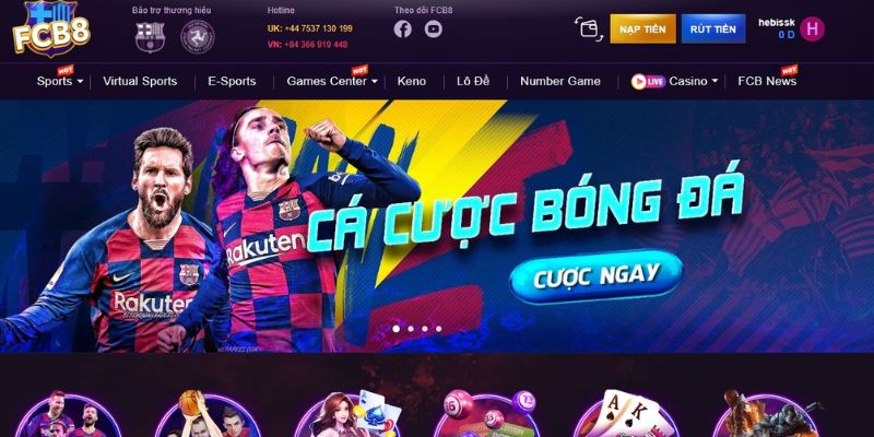 Lựa chọn cá cược: Gemwin hay FCB8?