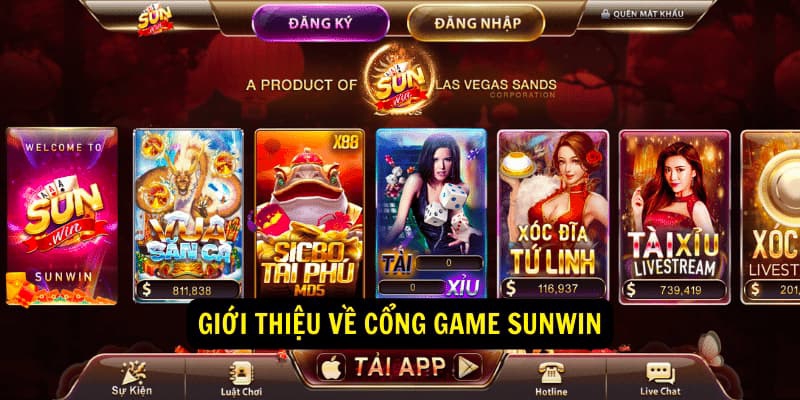 Danh sách game xịn sò và phổ biến nhất tại Sunwin