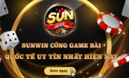 Sunwin | Cổng Game Thời Thượng Đi Trước Đón Đầu Xu Thế